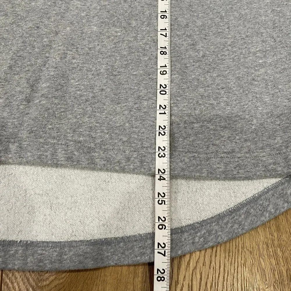 Fabletics Charlee Pullover Hoodie Gray Fleece Flowy Oversized Women's 2X